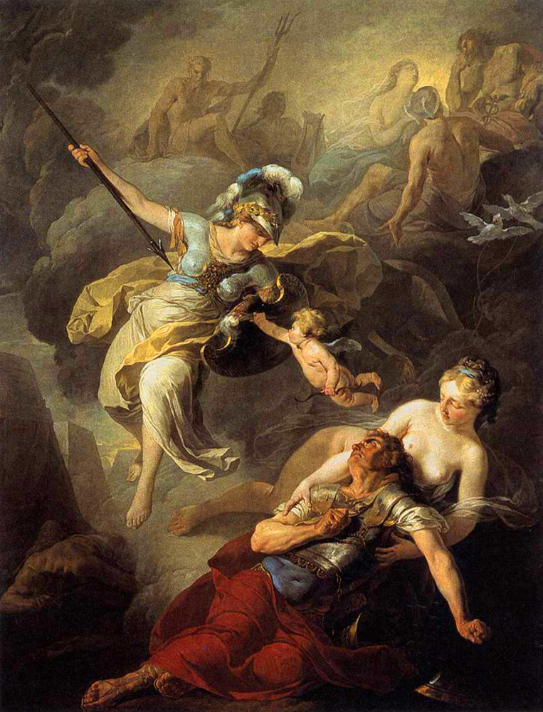 the combat of mars and minerva